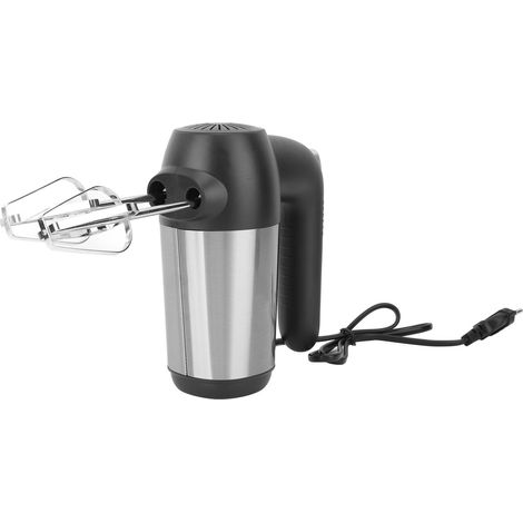 Batteur électrique à main 450 W en acier inoxydable 304, 5 vitesses, avec fouet, pour pétrir et farcir. Prise européenne 220 V. (1/5)