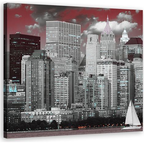 Tableau sur toile Architecture de la ville de New York 30x30 (1/5)