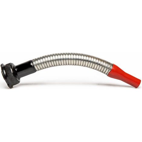 Bec verseur flexible avec filtre pour jerrycan métal (1/2)