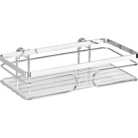 WENKO Cesto Mural Premium de Acero inoxidable, Argento (1/7)