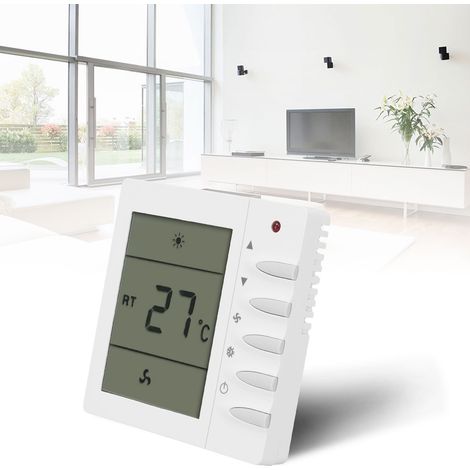 Thermostat LCD pour Climatisation Centrale AC220V - Régulateur de Température (1/5)