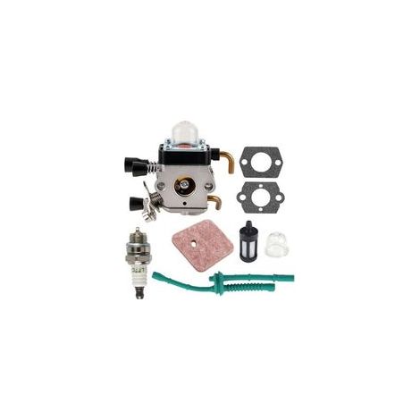 C1Q-S97 Vergaser mit Kraftstoffleitungssatz und Luftfilter für SSTIHL FS38 FS45 FS55 KM55 FS75 Rasentrimmer/Freischneider (1/5)
