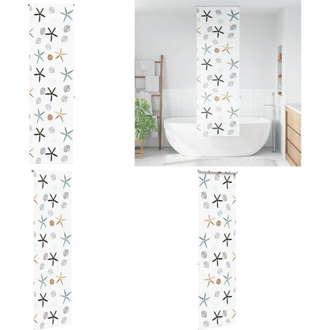 vidaXL Store enrouleur de douche 70x240 cm largeur du tissu 66 cm (1/5)