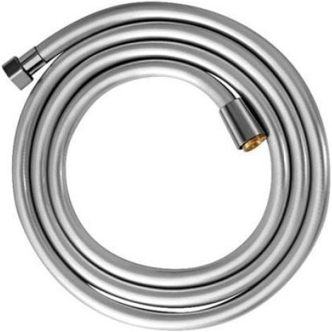 Flexible Douche 2000mm Antipliure, Raccord Universel 1/2" Chromé, Brillant Pour Salle de Bain Robuste (1/4)
