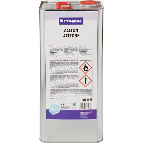 Tanica acetone 6l PROMAT CHIMICI
