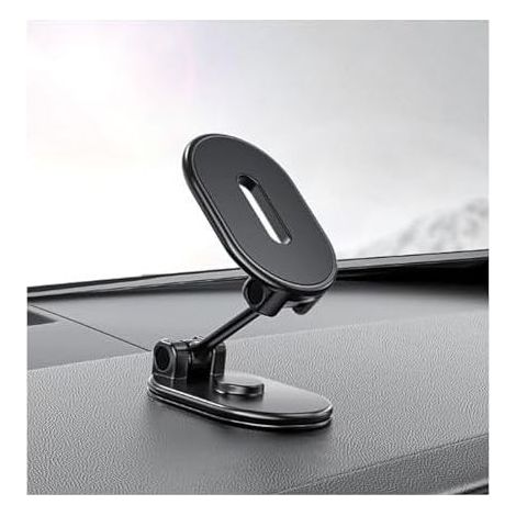 Dickno Support de téléphone magnétique pour voiture, rotatif à 360 degrés avec 8 aimants puissants, support de téléphone adhésif pour tableau de bord compatible avec tous les smartphones et voitures (1/5)