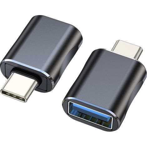 Adaptateur USB-C vers USB 3.0, compatible avec les transferts de données jusqu'à 5G, pour MacBook Air, MacBook Pro 2020, iMac et iPad Pro 2021.