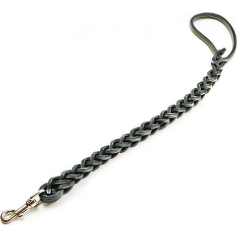 Utilia Pet GUINZAGLIO IN CUOIO TRIPLA TRECCIA Col. Assortiti cm. 75 Utilia Pet
