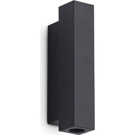 Ideal Lux LOOK Applique murale carrée 15 cm, éclairage haut et bas, noire, 2 LED 900 lm 3000 K (1/2)