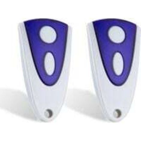 Lot de 2 télécommande de Porte de Garage Compatible avec Novoferm Novotron 502 MAX43-2 Novotron 512 MIX43-2 433,92MHz (1/3)