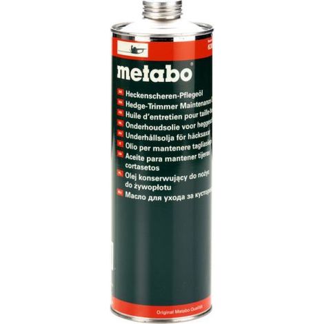 Metabo Zubehör ACEITE PARA EL CUIDADO DE CORTASETOS 1 L (630474000)