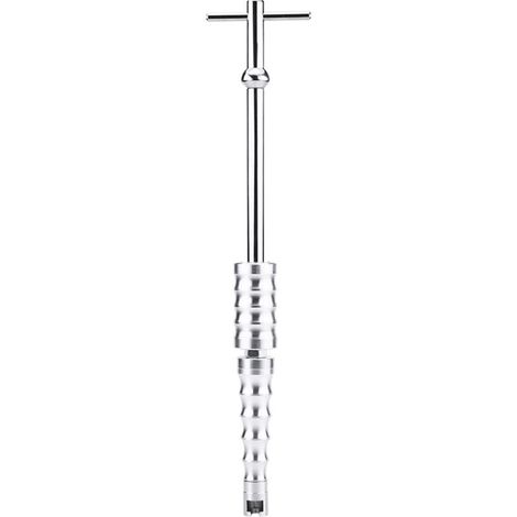 Extracteur de main de marteau coulissant, outil de débosselage de corps de conception ergonomique robuste en forme de T pour moto de réfrigérateur (1/5)