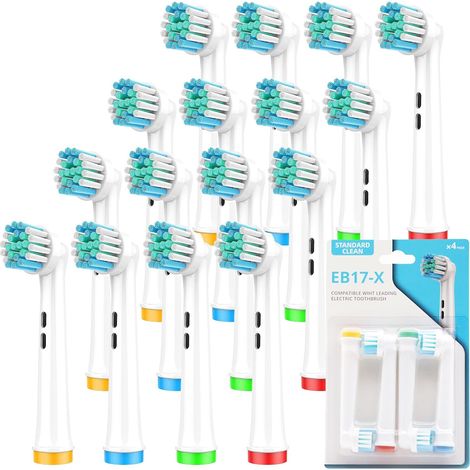 Pack of 16 Replacement Toothbrush Heads (1/5)
