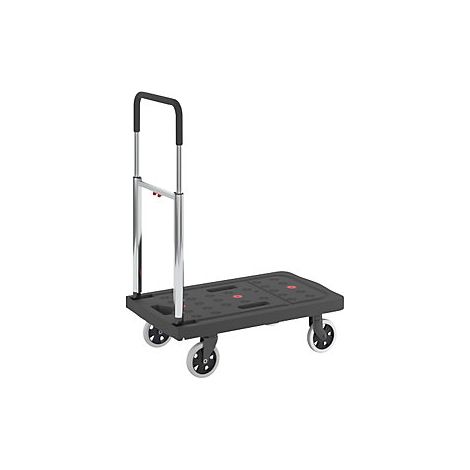 kaiserkraft Carrello a pianale SLIMLINE portata 120 kg (1/4)