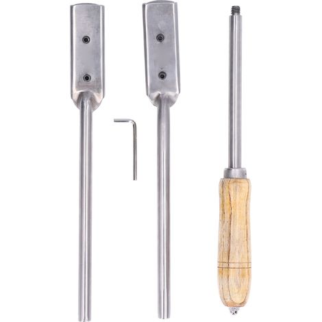 4-teiliges Pferde-Zahnraspel-Set, hochflexibel, für feines Polieren glatter Oberflächen, verstellbare Instrumente für die Pferde-Zahnpflege, inklusive Flohraspel und Veterinärwerkzeugen.