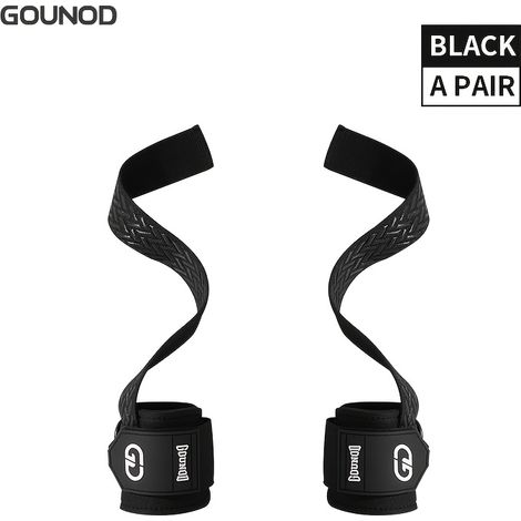 1Pair Lifting Straps for Weightlifting, Unique Texture Design, Double, Support Deadlift Straps Hard Pull Exercise Straps for Men And Women (1/5)
