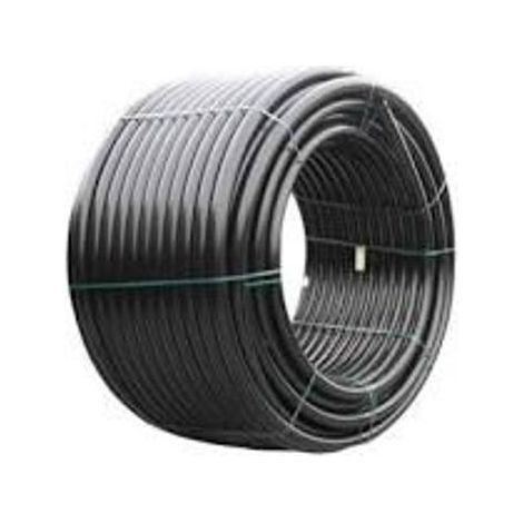Tubo pn 16 in polietilene colore nero l mt 50 Diametro: Ø 20 mm x Sp. 2,0