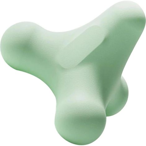 Balle de Massage 4 en 1 - Pour Dos, Épaules, Cou, Pieds et Mains - Dalle de Massage Multifonction avec 4 Coins Stimulants - Soulage les Tensions Musculaires et Améliore la Circulation (1/5)