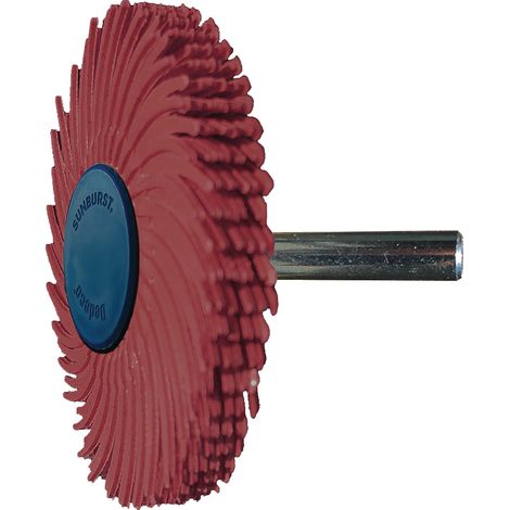 Disco spazzola radiale Sunburst Ø51mm K.220 Rosso 10000min(unknown)¹