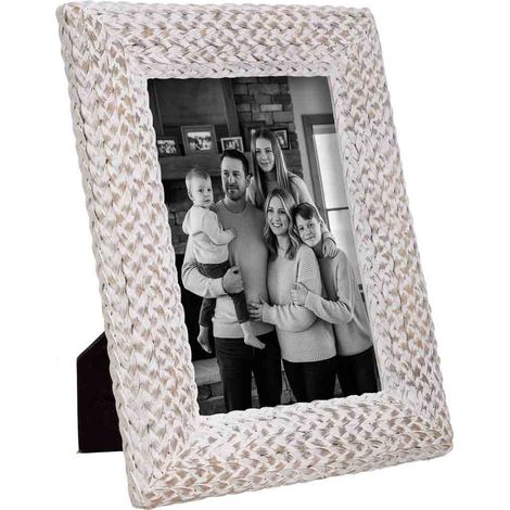 Porta fotos 10X15 blanco 15,3x2x20,2h cm