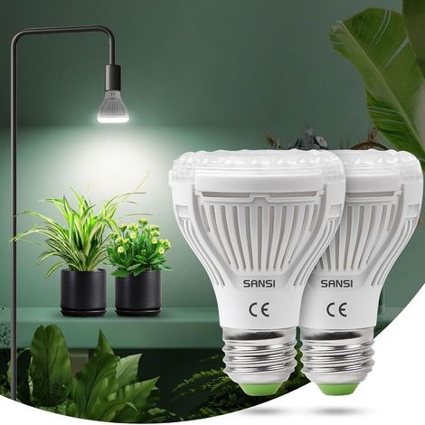 LED Horticultural Bulbs PAR20 E27 10W (Pack of 2), PPF 17μmol/s (1/5)