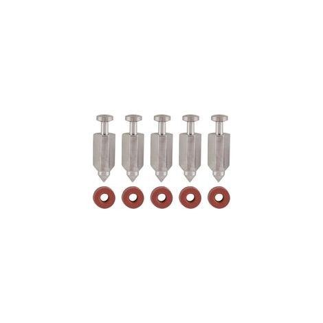 Kit de réparation de joint de siège d'aiguille de carburateur 5 pièces pour 398188