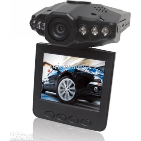 Caméra infrarouge voiture DVR tableau de bord moniteur avec 2,5 "USB 2.0 sd grab