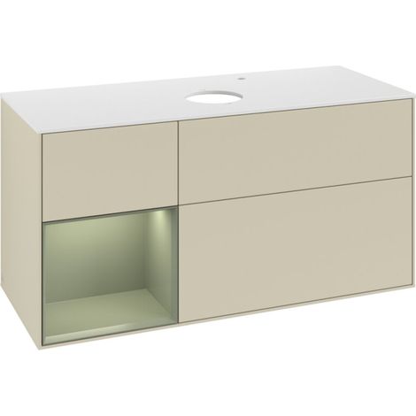 Villeroy & Boch G941GMHJ Meuble sous-lavabo Finion G94