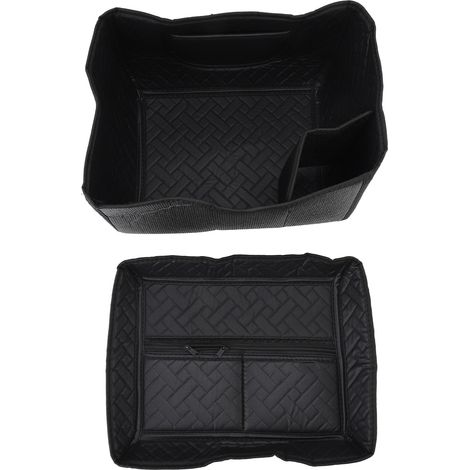 45-Liter-Motorrad-Topcase mit Innenfutter aus schwarzem PU-Leder (1/5)
