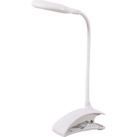 Portable LED Lampe de Lumière Douce, USB Eye Care Clip Lit Light/Multifonctionnel Petite Dormitory Lampe de Poche/Creative Nouvelle Conception 360 Degrés Bras Cygne Tournant Lecture Outil D'éclairage (1/5)