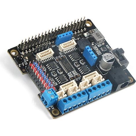 Carte de commande de moteur robotique pour niveaux de tension 3,3 V/5 V, compatible avec Raspberry Pi. (1/5)
