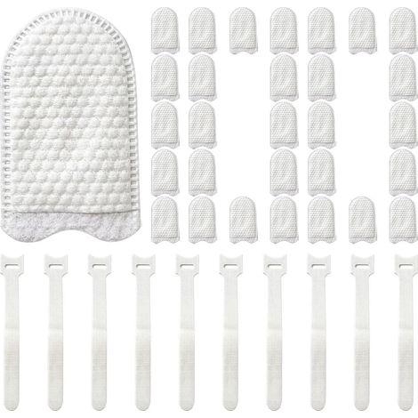 Chaussette Filtrante en Coton pour Robinet Chaussettes De Purification Avec Couche Barrière À Sédiments Sac Filtrant Réutilisable Pour Évier Pour Café Douche Cuisson Boisson Cheveux (1/5)