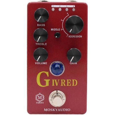 audio G IV RED Préampli/Overdrive de canal violet-- (1/5)