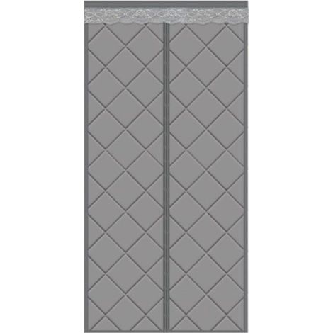 90x200 cm Grigio Tenda della Porta Isolamento Termico Porta tende Ispessita Cotone invernale Magnetico per porte di Isolamento Solo per porte (1/5)