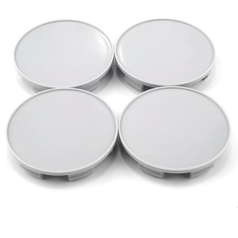 Set of 4 Centre Caps Diameter: Front 70 mm (2.8 Inch)/ Back 64 mm (2.5 Inches) (1/5)