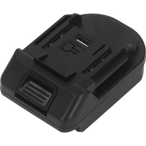 Akku-Adapter-Konverter aus ABS mit USB-Schnittstelle, 18 V auf 20 V, für Elektrowerkzeuge (1/5)