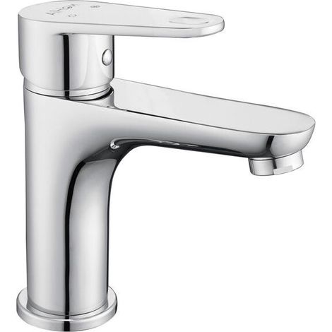 Valve Room of Bath Chrome Mitigeur of Sink to Two Channels for Room of Bath Valve of Sink in Brass Robinetterie (1/5)