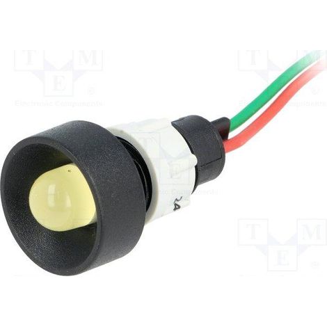 Piloto LED 24Vdc/ac AMARILLO