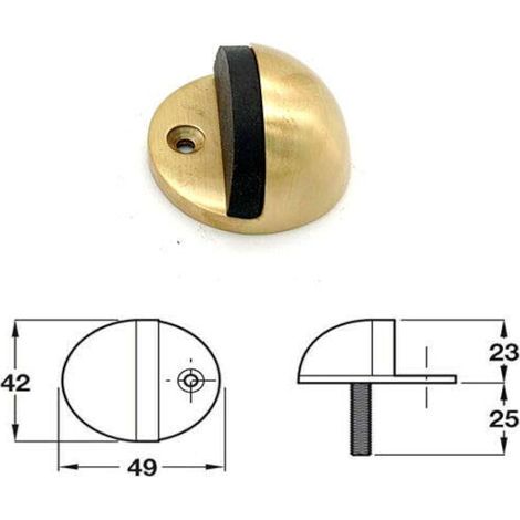 FERMAPORTA OTTONE SATINATO
