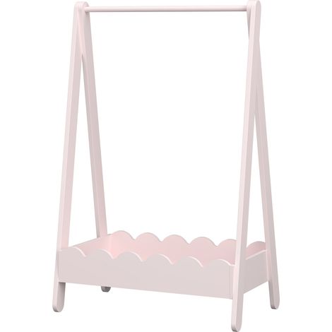 Perchero de diseño infantil para recibidor 99 x 66 x 38 cm rosa 030010387 (1/5)