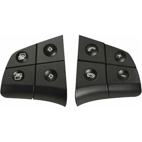 Remplacement Des Boutons De Commande Au Volant - Pour Mercedes Benz W164 W245 W251 Ml Gl Br Classe - Noir - 4 Clés (1/5)