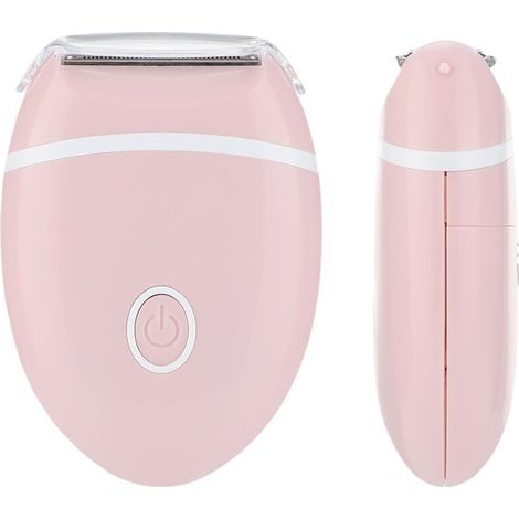 [NEVER USED] Electric razor for women, rechargeable hair removal device, facial epilator for women, bikini trimmer for women, waterproof razor for women, leg razor for women, device
