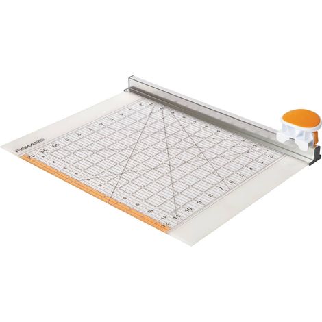 GHIGLIOTTINA CON LAMA ROTANTE E RIGHELLO 30x30 cm - FS-1016264 (1/4)