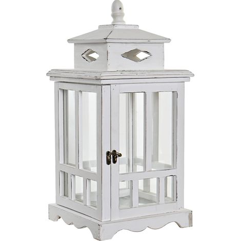 Kristallkiefernlampe 22,5 x 22,5 x 47 Weiße Kristallkiefernmaterial Mehrfarbige Farblaterne -Familie und Kerzenstickdetails (1/3)