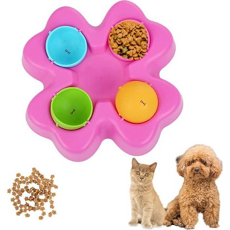 Jouet distributeur de croquettes anti-glouton pour chien, gamelle anti-glouton, jeu pour chien, gamelle anti-glouton (1/5)