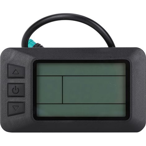 Kit conversion vélo électrique KT LCD7 compteur LCD avec connecteur étanche USB (1/5)