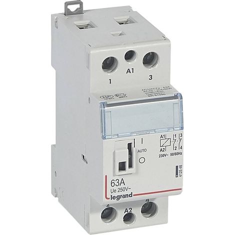 Legrand 412548 Contacteur de puissance CX³ bobine 230V - 2P 250V - 63A - contact 20 (1/3)