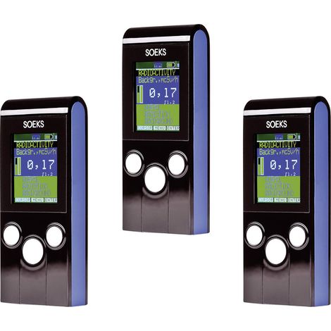 Pack 3 Détecteurs de Radioactivité Compteur Geiger Radiomètre Dosimètre - Soeks 01M - Mesure Gamma Beta X Ray ALAR Geiger Counter (1/5)