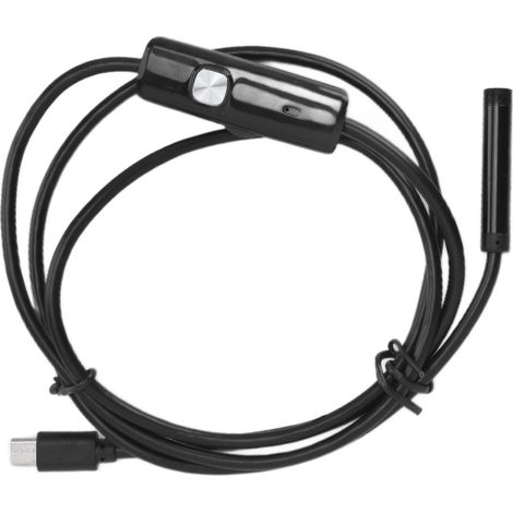 Caméra endoscopique AN97-7 7 mm, étanche IP67, avec 6 LED et un objectif réglable. Longueur : 1,5 m / 4,9 pi. (1/5)
