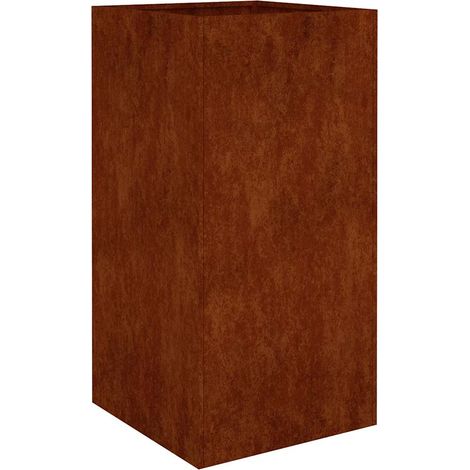 Maison Exclusive - Fioriera 40x40x80 cm in Acciaio Corten (1/5)